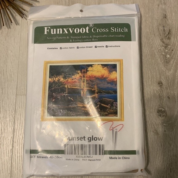 Funxvoot cross‎ stitch Sunset glow New - Picture 13 of 14